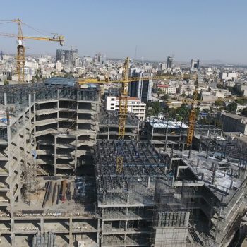 احداث مرکز تجاری ، اقامتی فیروزه شرق مشهد