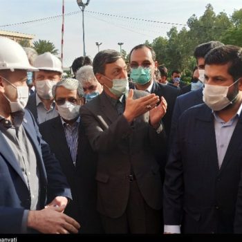 بازدید رئیس بنیاد مستضعفان از پروژه بیمارستان “علوی” آبادان