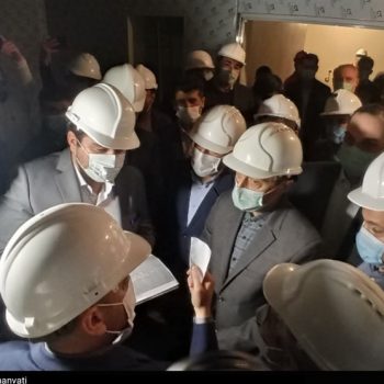 بازدید رئیس بنیاد مستضعفان از پروژه بیمارستان “علوی” آبادان