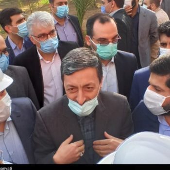 بازدید رئیس بنیاد مستضعفان از پروژه بیمارستان “علوی” آبادان
