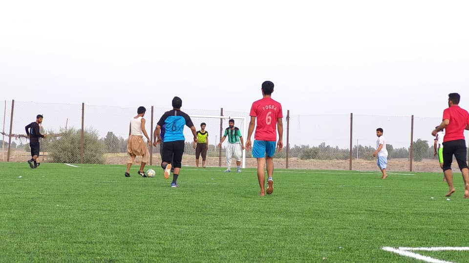 احداث بیش از ۸۲ هزار متر مربع چمن مصنوعی در ۹ استان کشور