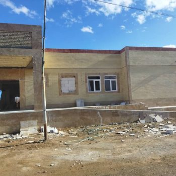 همزمان با دهه مبارک فجر/افتتاح پروژه مرکز خدمات جامع سلامت شهدای جلگه_روستای احمد آباد شهرستان بهاباد