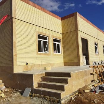 همزمان با دهه مبارک فجر/افتتاح پروژه مرکز خدمات جامع سلامت شهدای جلگه_روستای احمد آباد شهرستان بهاباد