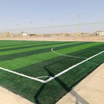 افتتاح زمین چمن مصنوعی شهر روشناوند