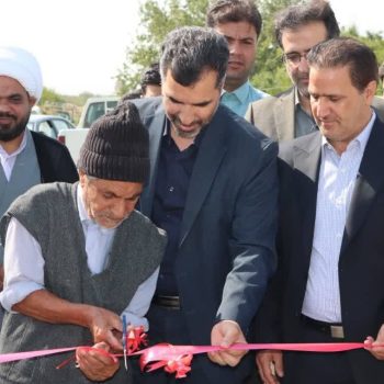 بهره‌برداری از پروژه زیرسازی و آسفالت جاده های بین مزارع شهرستان بهاباد