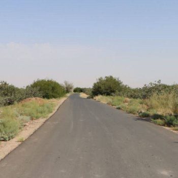 بهره‌برداری از پروژه زیرسازی و آسفالت جاده های بین مزارع شهرستان بهاباد