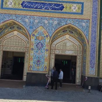 افتتاح مصلی بقیه ا… الاعظم (عج) بخش قهستان شهرستان درمیان
