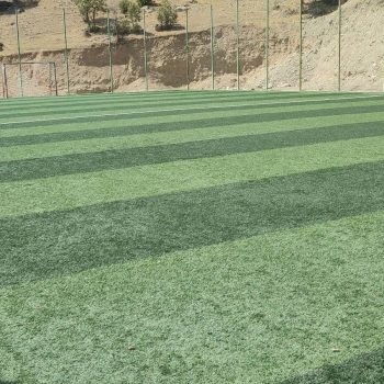 افتتاح زمین چمن مینی فوتبال در روستاهای شهرستان الیگودرز
