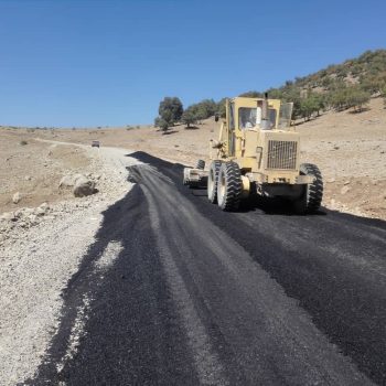 بهره برداری از راه روستایی در شهرستان الیگودرز