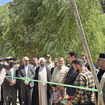بهره برداری از راه روستایی در شهرستان الیگودرز