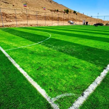 افتتاح زمین فوتبال چمن مصنوعی در شهرستان ایذه