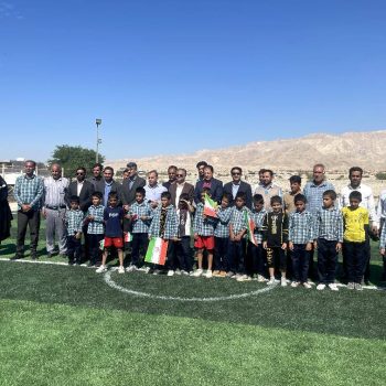 بهره‌برداری از زمین‌های چمن مصنوعی فوتبال در روستاهای استان فارس